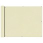 Balkonsichtschutz Oxfordgewebe 90x400 cm Creme Balkonsichtschutz Oxfordgewebe 90x400 cm Creme