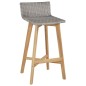 Barhocker 2 Stk. Massivholz Akazie Barhocker 2 Stk. Massivholz Akazie