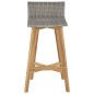 Barhocker 2 Stk. Massivholz Akazie Barhocker 2 Stk. Massivholz Akazie