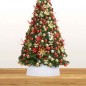 Weihnachtsbaumrock Weiß Ø65x19,5 cm Weihnachtsbaumrock Weiß Ø65x19,5 cm