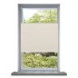 Plissee Faltrollo Rollo Plisseerollo 50x125cm Creme Plissee Faltrollo Rollo Plisseerollo 50x125cm Creme