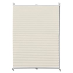 Plissee Faltrollo Rollo Plisseerollo 50x125cm Creme
