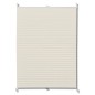 Plissee Faltrollo Rollo Plisseerollo 50x125cm Creme Plissee Faltrollo Rollo Plisseerollo 50x125cm Creme
