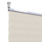 Plissee Faltrollo Rollo Plisseerollo 50x125cm Creme Plissee Faltrollo Rollo Plisseerollo 50x125cm Creme