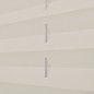 Plissee Faltrollo Rollo Plisseerollo 50x125cm Creme Plissee Faltrollo Rollo Plisseerollo 50x125cm Creme
