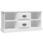 TV-Schrank Weiß 99,5x35,5x48 cm Holzwerkstoff TV-Schrank Weiß 99,5x35,5x48 cm Holzwerkstoff