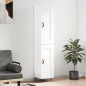 Highboard Weiß 34,5x34x180 cm Holzwerkstoff Highboard Weiß 34,5x34x180 cm Holzwerkstoff