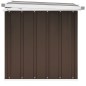 vidaXL Gartenbox Braun 109x67x65 cm vidaXL Gartenbox Braun 109x67x65 cm