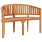 Bananenbank 120 cm Massivholz Teak Bananenbank 120 cm Massivholz Teak