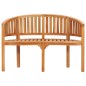 Bananenbank 120 cm Massivholz Teak Bananenbank 120 cm Massivholz Teak
