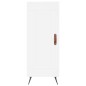 Highboard Weiß 34,5x34x180 cm Holzwerkstoff Highboard Weiß 34,5x34x180 cm Holzwerkstoff