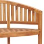 Bananenbank 120 cm Massivholz Teak Bananenbank 120 cm Massivholz Teak