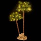 Künstliche Doppel-Palme mit LEDs 90 cm & 150 cm Künstliche Doppel-Palme mit LEDs 90 cm & 150 cm