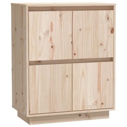 Sideboard 60x34x75 cm Massivholz Kiefer