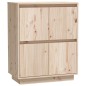 Sideboard 60x34x75 cm Massivholz Kiefer Sideboard 60x34x75 cm Massivholz Kiefer