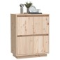 Sideboard 60x34x75 cm Massivholz Kiefer Sideboard 60x34x75 cm Massivholz Kiefer