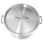 vidaXL Suppentopf 58 L 50×30 cm Edelstahl vidaXL Suppentopf 58 L 50×30 cm Edelstahl