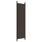 5-tlg. Paravent Braun 250x200 cm Stoff 5-tlg. Paravent Braun 250x200 cm Stoff