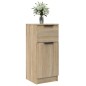 vidaXL Sideboard Sonoma-Eiche 30x30x70 cm Holzwerkstoff vidaXL Sideboard Sonoma-Eiche 30x30x70 cm Holzwerkstoff