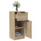 vidaXL Sideboard Sonoma-Eiche 30x30x70 cm Holzwerkstoff vidaXL Sideboard Sonoma-Eiche 30x30x70 cm Holzwerkstoff
