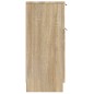 vidaXL Sideboard Sonoma-Eiche 30x30x70 cm Holzwerkstoff vidaXL Sideboard Sonoma-Eiche 30x30x70 cm Holzwerkstoff