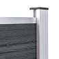 vidaXL Zaunpfosten 3 Stk. Aluminium 185 cm vidaXL Zaunpfosten 3 Stk. Aluminium 185 cm