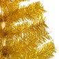 Künstlicher Weihnachtsbaum mit Ständer Golden 210 cm PET Künstlicher Weihnachtsbaum mit Ständer Golden 210 cm PET