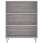 Highboard Grau Sonoma 69,5x34x180 cm Holzwerkstoff Highboard Grau Sonoma 69,5x34x180 cm Holzwerkstoff