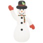 Aufblasbarer Schneemann mit LEDs 370 cm Aufblasbarer Schneemann mit LEDs 370 cm