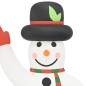 Aufblasbarer Schneemann mit LEDs 370 cm Aufblasbarer Schneemann mit LEDs 370 cm