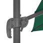 Ampelschirm mit Aluminium-Mast Grün 300x300 cm Ampelschirm mit Aluminium-Mast Grün 300x300 cm