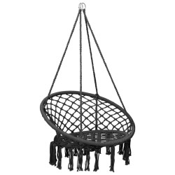 vidaXL Hängesessel 80 cm Anthrazit