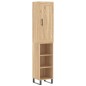 Highboard Sonoma-Eiche 34,5x34x180 cm Holzwerkstoff Highboard Sonoma-Eiche 34,5x34x180 cm Holzwerkstoff