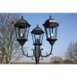 vidaXL Gartenlaterne 3-flammig 230 cm Dunkelgrün/Schwarz Aluminium vidaXL Gartenlaterne 3-flammig 230 cm Dunkelgrün/Schwarz Aluminium