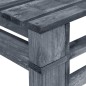 Outdoor-Bank Paletten Holz Grau Outdoor-Bank Paletten Holz Grau