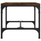 Beistelltisch Braun Eichen-Optik 40x40x35 cm Holzwerkstoff Beistelltisch Braun Eichen-Optik 40x40x35 cm Holzwerkstoff