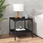 vidaXL Beistelltische 2 Stk. Schwarz 40x40x40 cm Holzwerkstoff vidaXL Beistelltische 2 Stk. Schwarz 40x40x40 cm Holzwerkstoff
