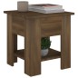 vidaXL Couchtisch Braun Eichen-Optik 40x40x42 cm Holzwerkstoff vidaXL Couchtisch Braun Eichen-Optik 40x40x42 cm Holzwerkstoff