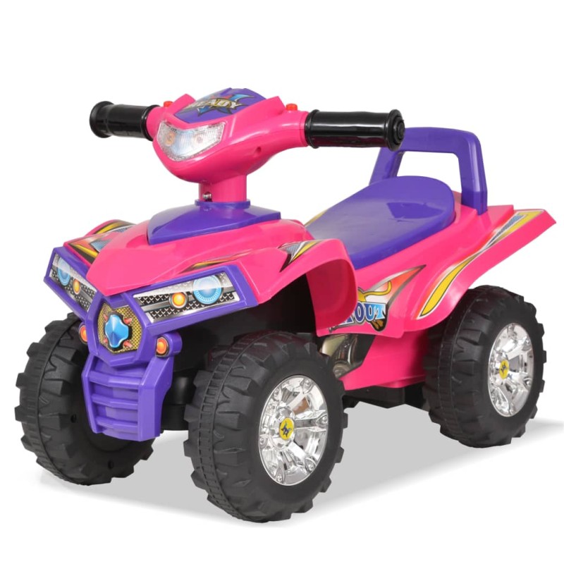 Kinder Geländefahrzeug ATV mit Sound und Licht Rosa und Lila Kinder Geländefahrzeug ATV mit Sound und Licht Rosa und Lila
