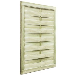 Gartentor Imprägniertes Kiefernholz 100x125 cm Grün