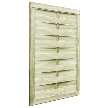 Gartentor Imprägniertes Kiefernholz 100x125 cm Grün