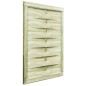 Gartentor Imprägniertes Kiefernholz 100x125 cm Grün Gartentor Imprägniertes Kiefernholz 100x125 cm Grün