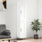 vidaXL Highboard Weiß 34,5x34x180 cm Holzwerkstoff vidaXL Highboard Weiß 34,5x34x180 cm Holzwerkstoff