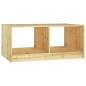 vidaXL Couchtisch 75x50x33,5 cm Massivholz Tanne vidaXL Couchtisch 75x50x33,5 cm Massivholz Tanne