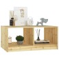 vidaXL Couchtisch 75x50x33,5 cm Massivholz Tanne vidaXL Couchtisch 75x50x33,5 cm Massivholz Tanne