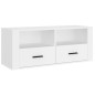 vidaXL TV-Schrank Weiß 100x35x40 cm Holzwerkstoff vidaXL TV-Schrank Weiß 100x35x40 cm Holzwerkstoff