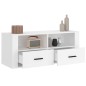 vidaXL TV-Schrank Weiß 100x35x40 cm Holzwerkstoff vidaXL TV-Schrank Weiß 100x35x40 cm Holzwerkstoff