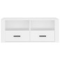 vidaXL TV-Schrank Weiß 100x35x40 cm Holzwerkstoff vidaXL TV-Schrank Weiß 100x35x40 cm Holzwerkstoff