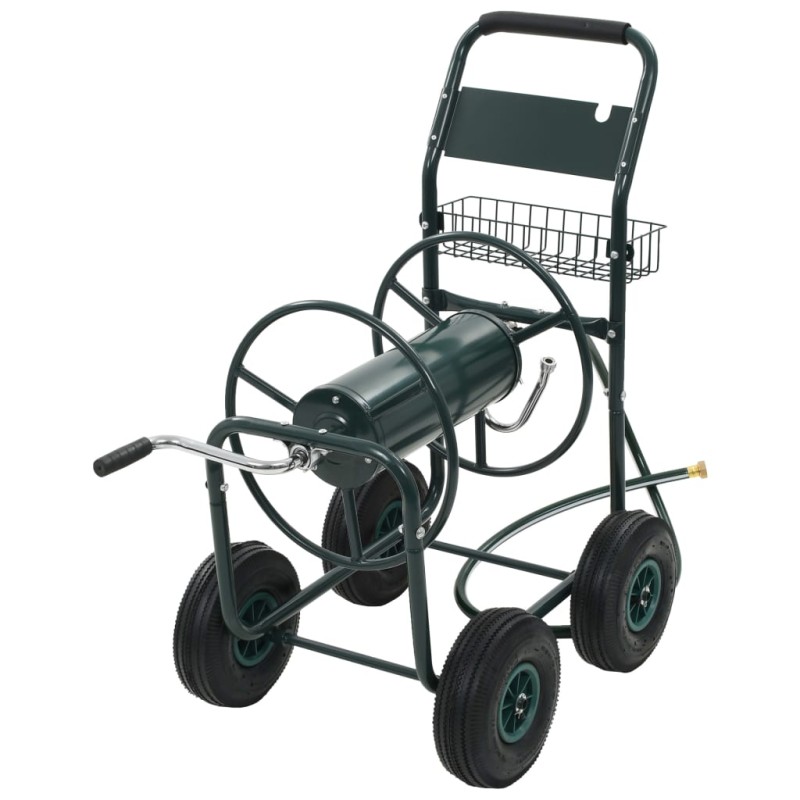 Gartenschlauchwagen mit 1/2" Schlauchanschluss 75 m Stahl Gartenschlauchwagen mit 1/2" Schlauchanschluss 75 m Stahl