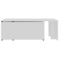 Couchtisch Weiß 150x50x35 cm Holzwerkstoff Couchtisch Weiß 150x50x35 cm Holzwerkstoff